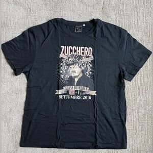 Zucchero Black Graphic T-Shirt